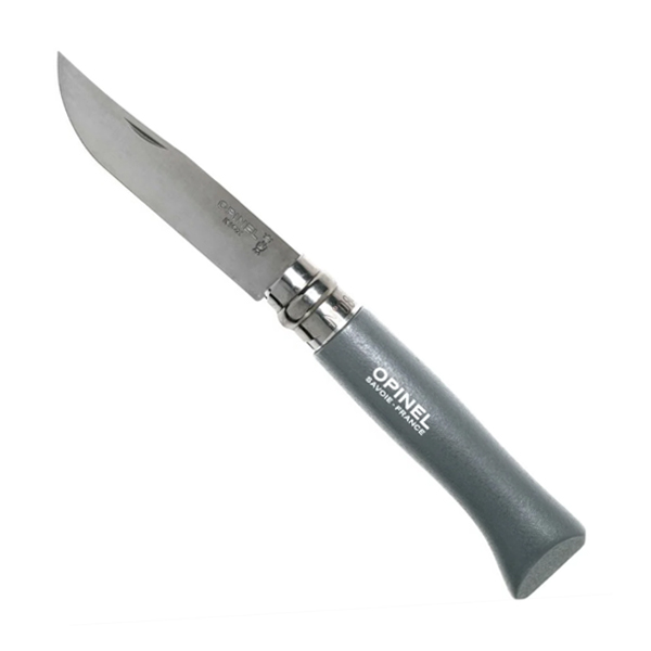 

Нож Opinel 8 VRI серый в блистере 204.66.44