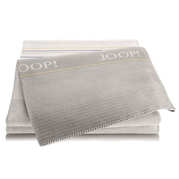 

Плед Biederlack JOOP! Fit Silber-Limone 150х200 см 746771