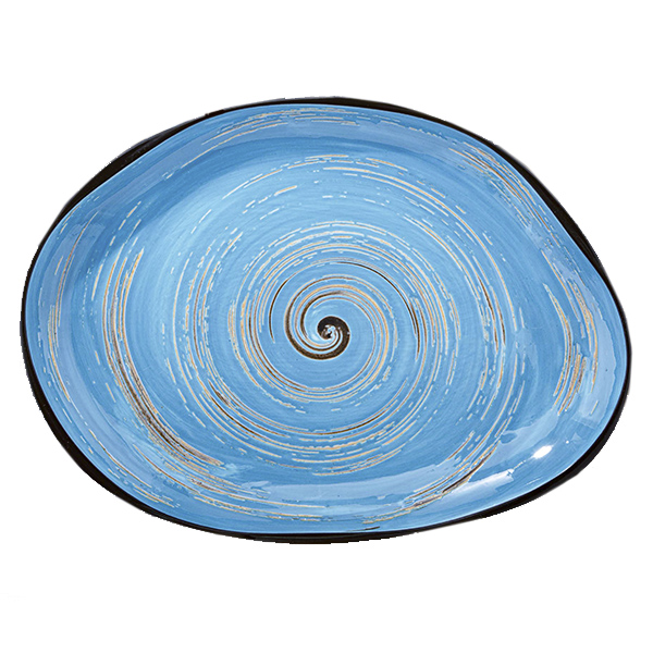 

Блюдо Wilmax Spiral Blue 33 х 24,5 см WL-669642 / A