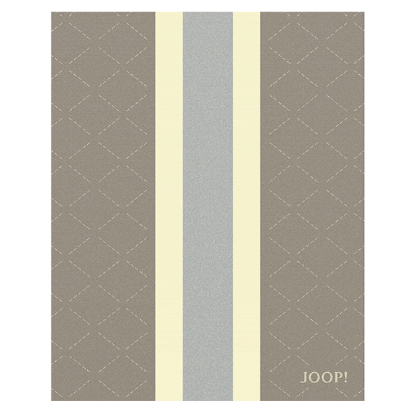 

Плед Biederlack JOOP! SENS-SIG Graphit-Taupe 130х180 см 747006