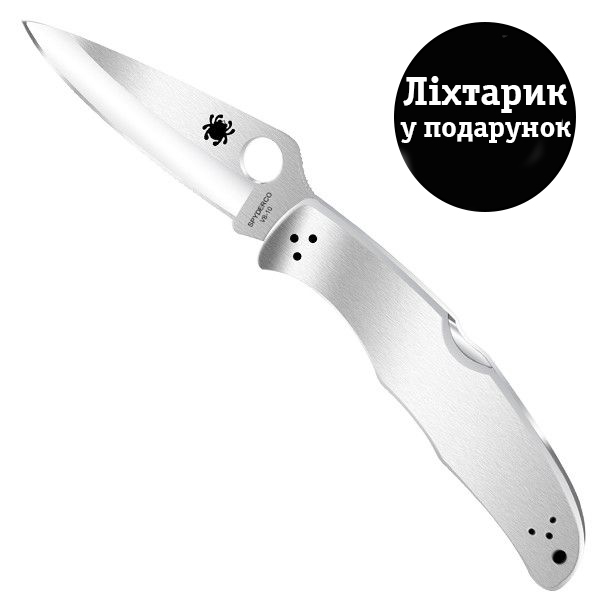 

Нож Spyderco Endura 4 Steel Handle C10P