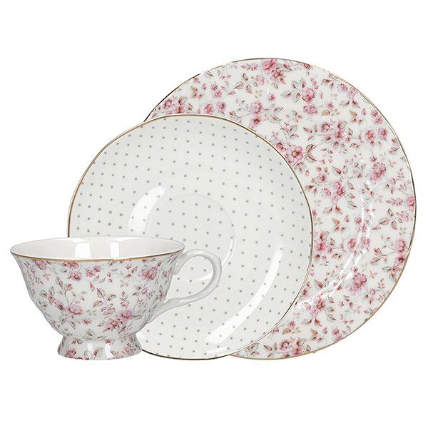 

Сервиз Katie Alice Ditsy Floral White Floral 3 пр. KA_CUP3744