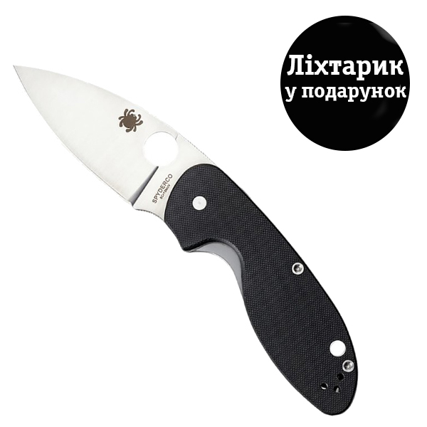 

Нож Spyderco Efficient G-10 Black C216GP