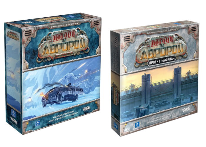 

Настольная игра Hobby World Погоня за Авророй с дополнением Проект Афина (915308+1)