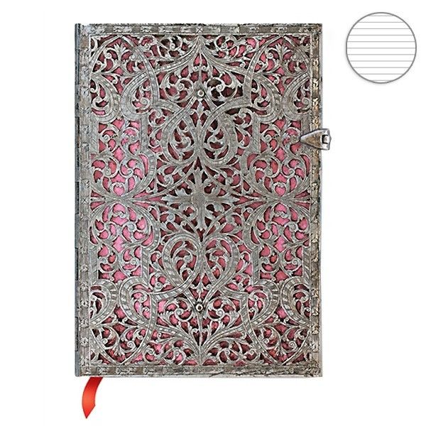 

Блокнот Paperblanks Серебряная филигрань средний PB1935-0