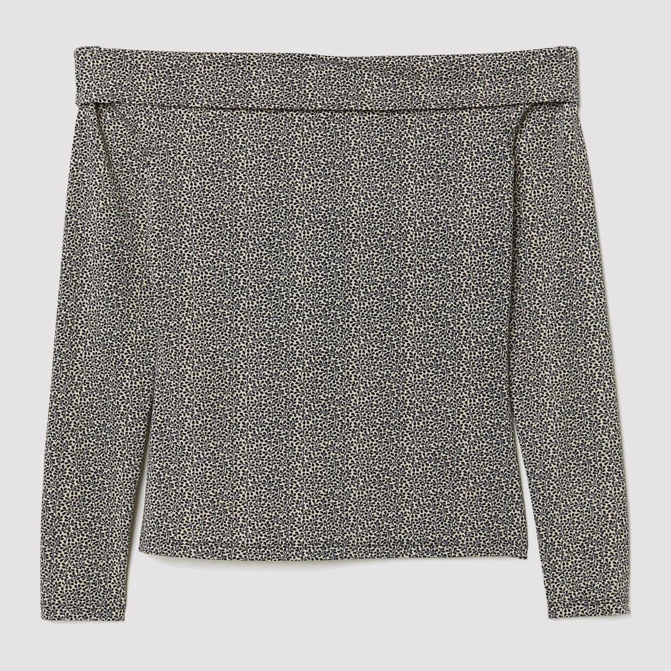 

Топ H&M 6751398-ABZJ XL Бежевый с черным