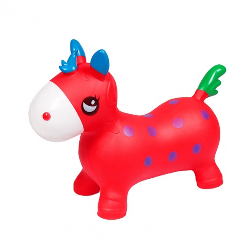 

Прыгун резиновый "Лошадка" (Red) BT-RJ-0065 Bambi