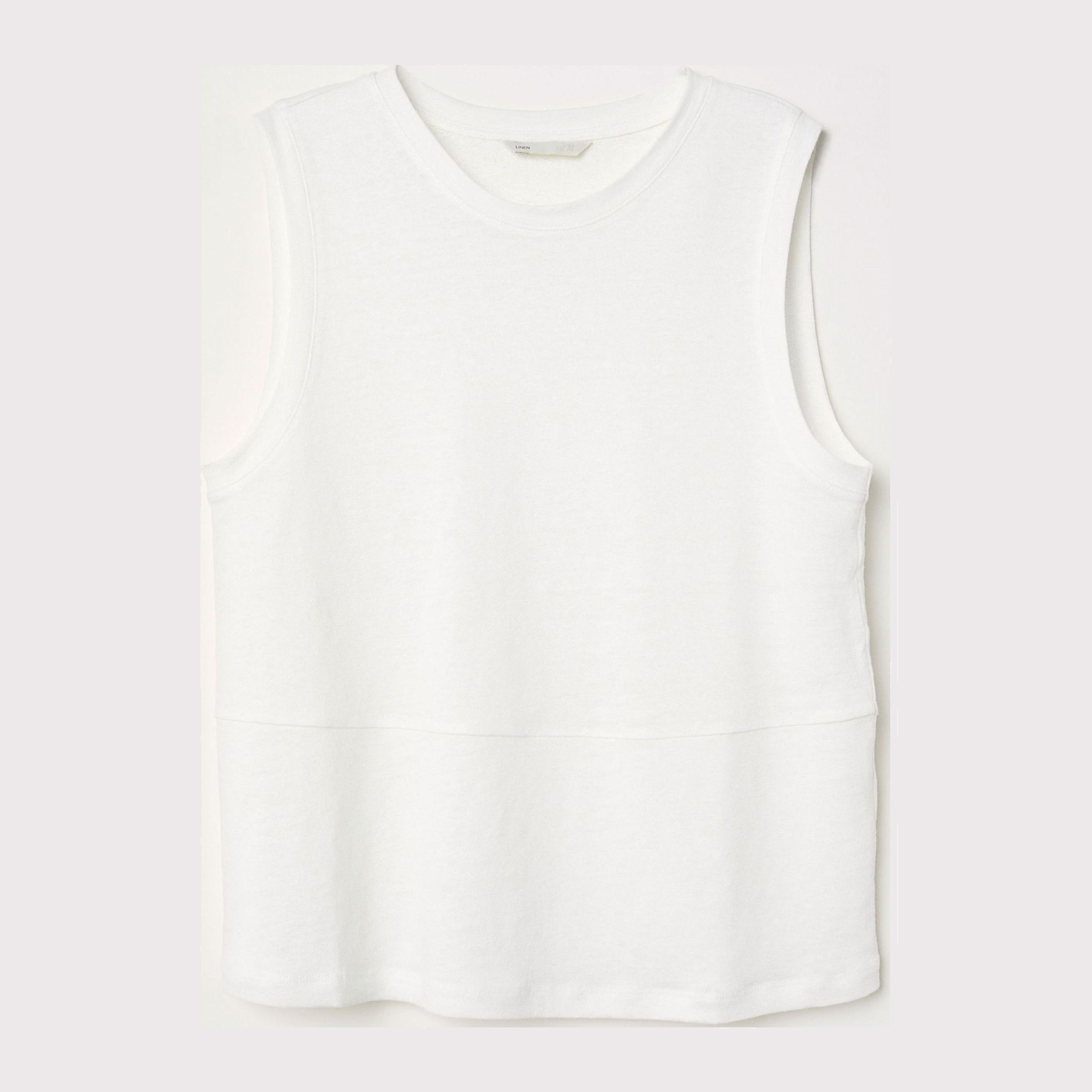 

Майка H&M 6684847-ABAK 42 Молочная