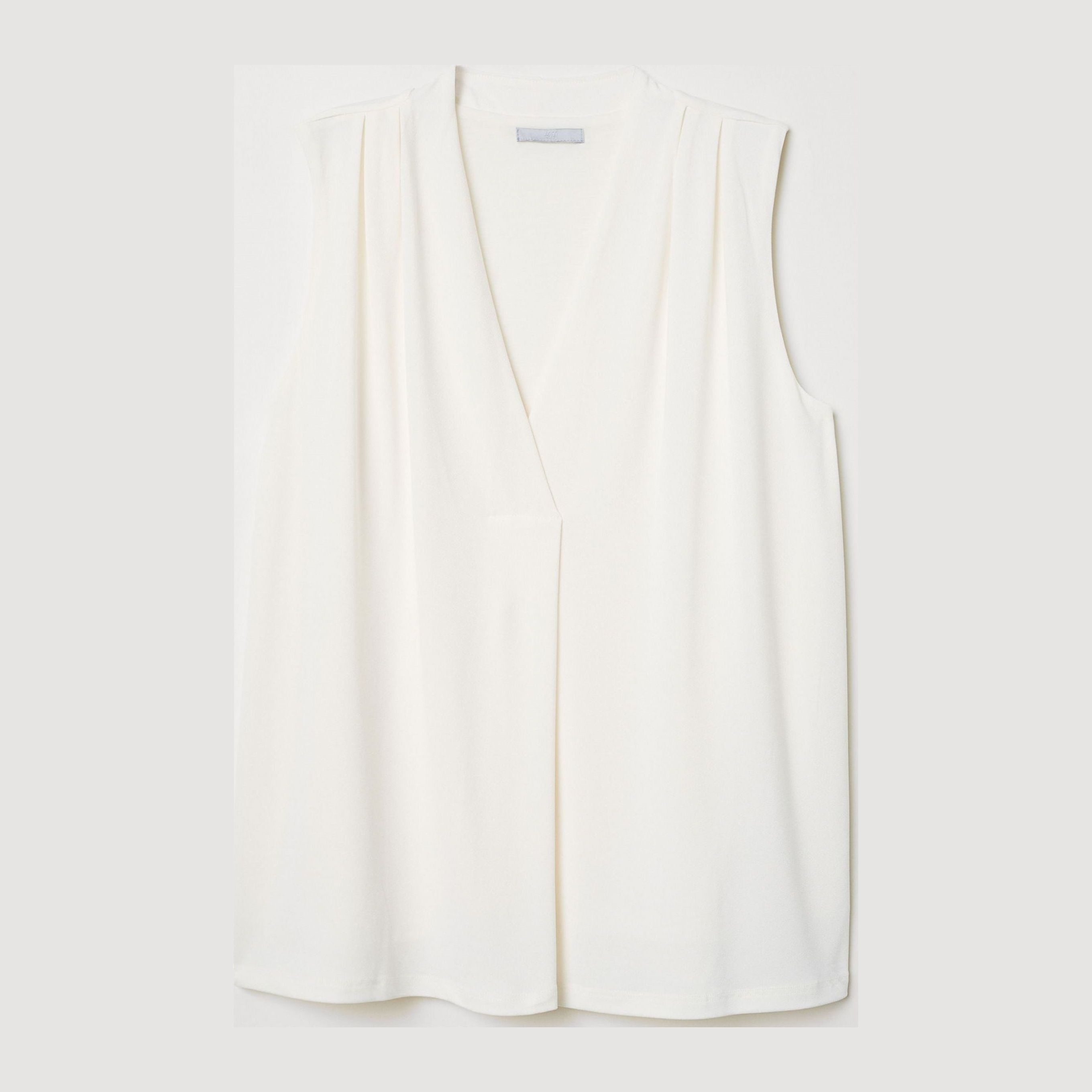 

Блузка H&M 6636998-ABAK L Молочная