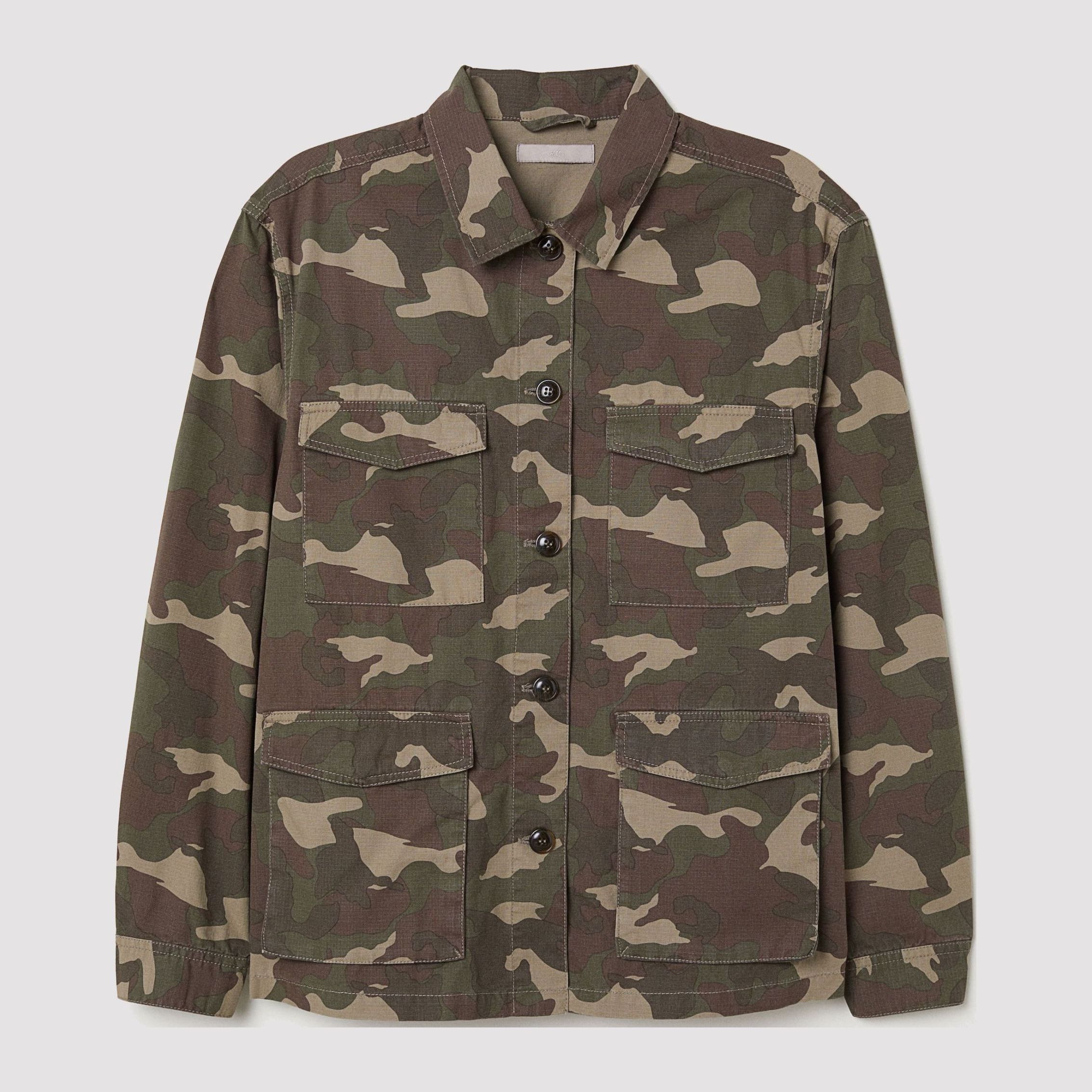 

Джинсовая куртка H&M 6178257-ACYC 54 Хаки