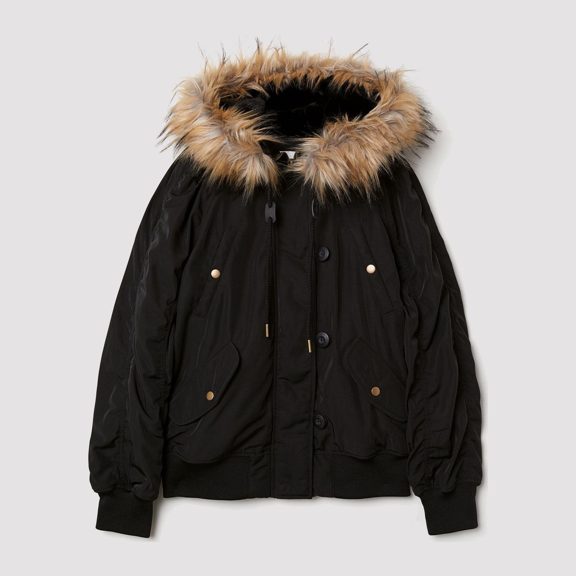 

Куртка H&M 6594638-AAAD 48 Черная