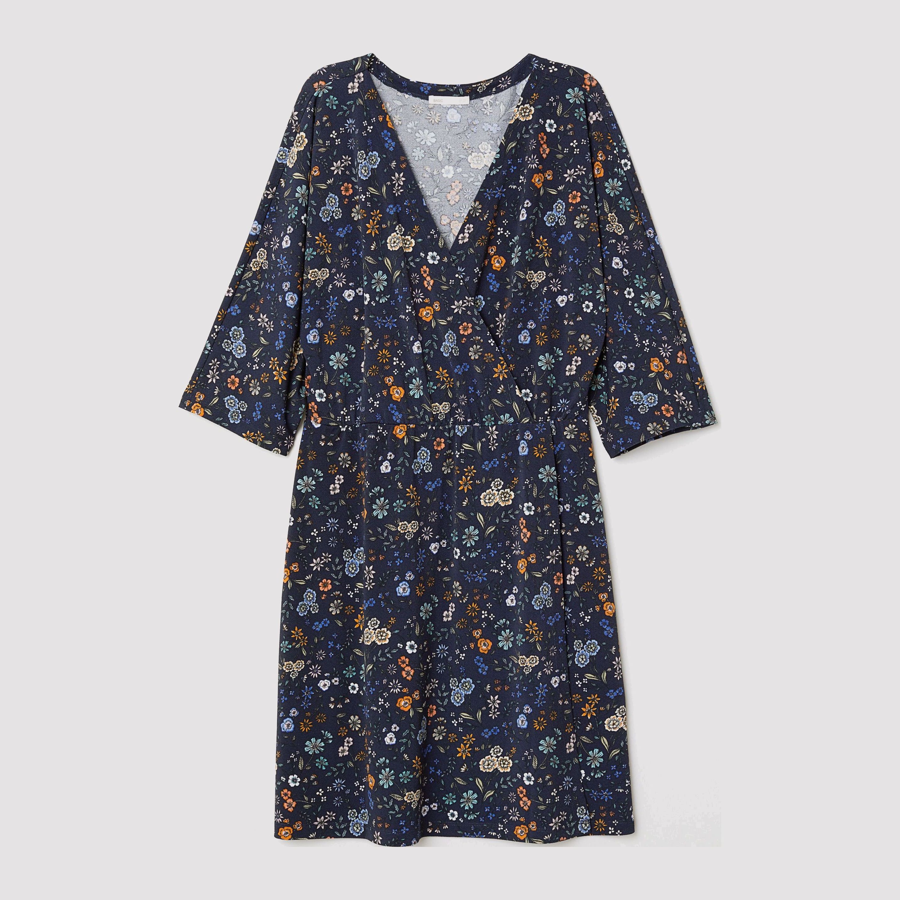 

Платье H&M 6589267-AARF L Темно-синее