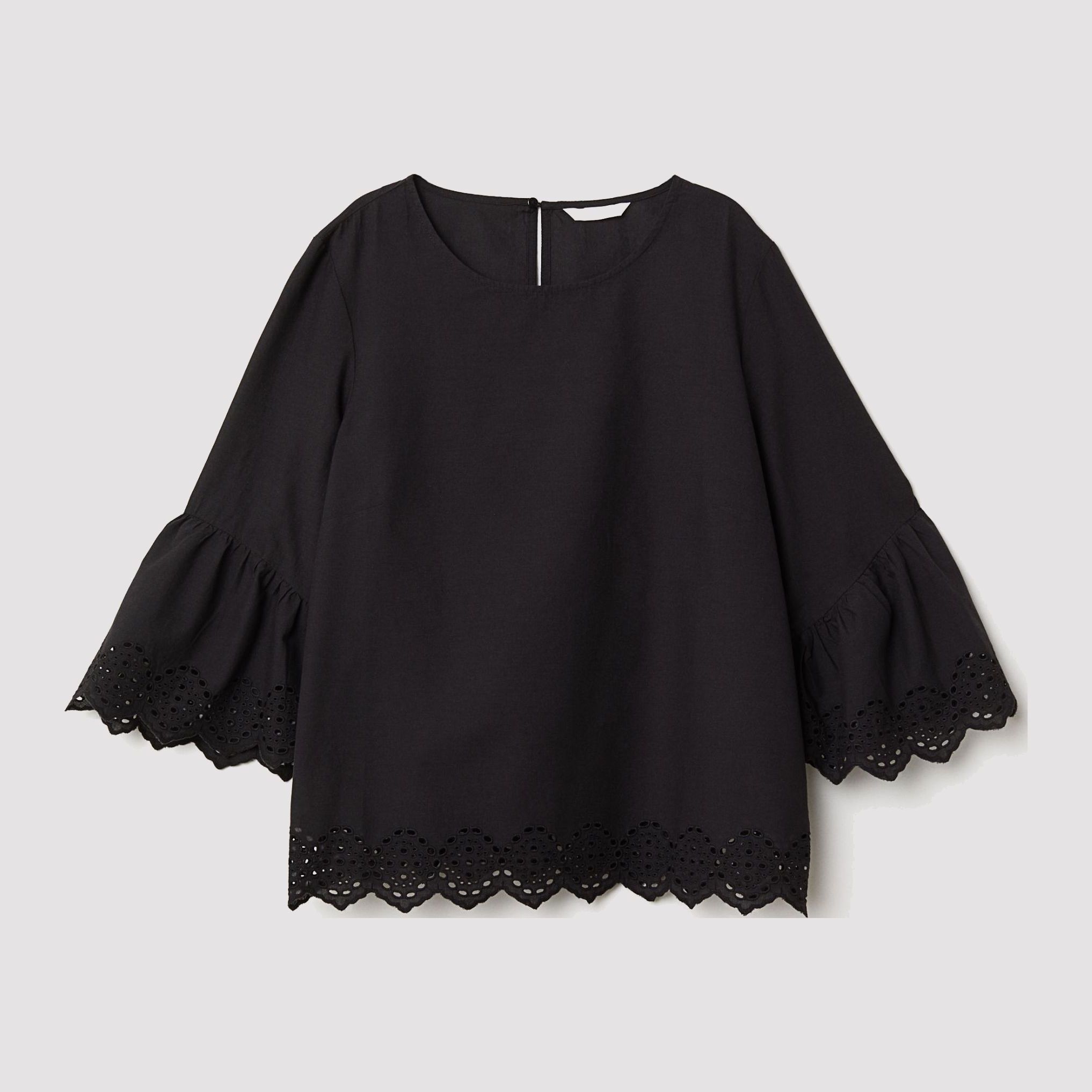 

Блузка H&M 6573958-AAAD 36 Черная