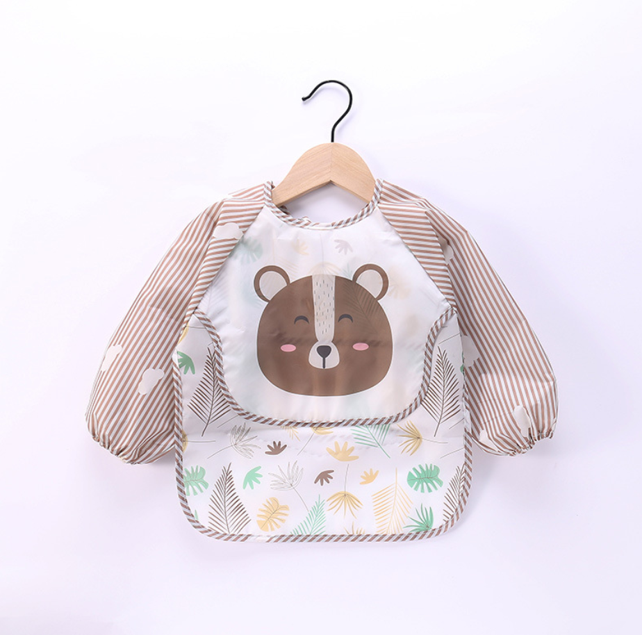 

Слюнявчик фартушок детский с кармашком Brown Bear, Belove