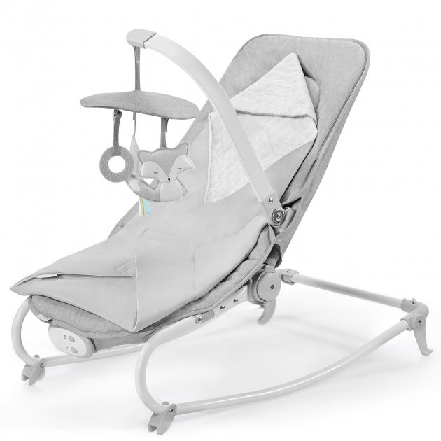 

Шезлонг-качалка Kinderkraft Felio 2020 Stone Grey (KKBFELOGRY000N)