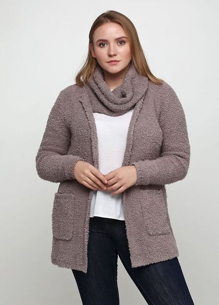 

Комплект (Кардиган хомут) Betty Barclay 44 серый (1069-501)