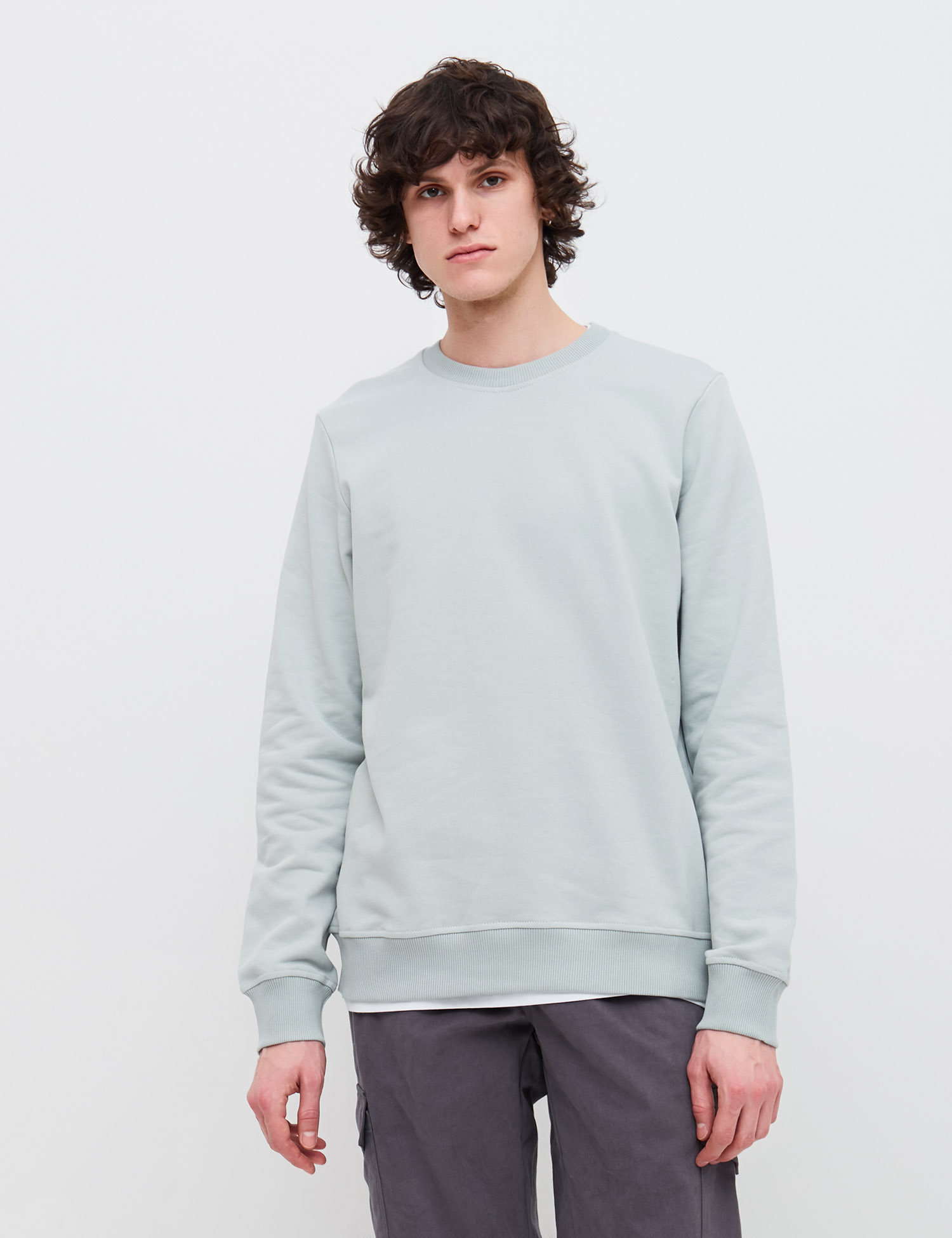 

Свитшот Fromus диагональ XXL(54) Ментоловый 1092-16