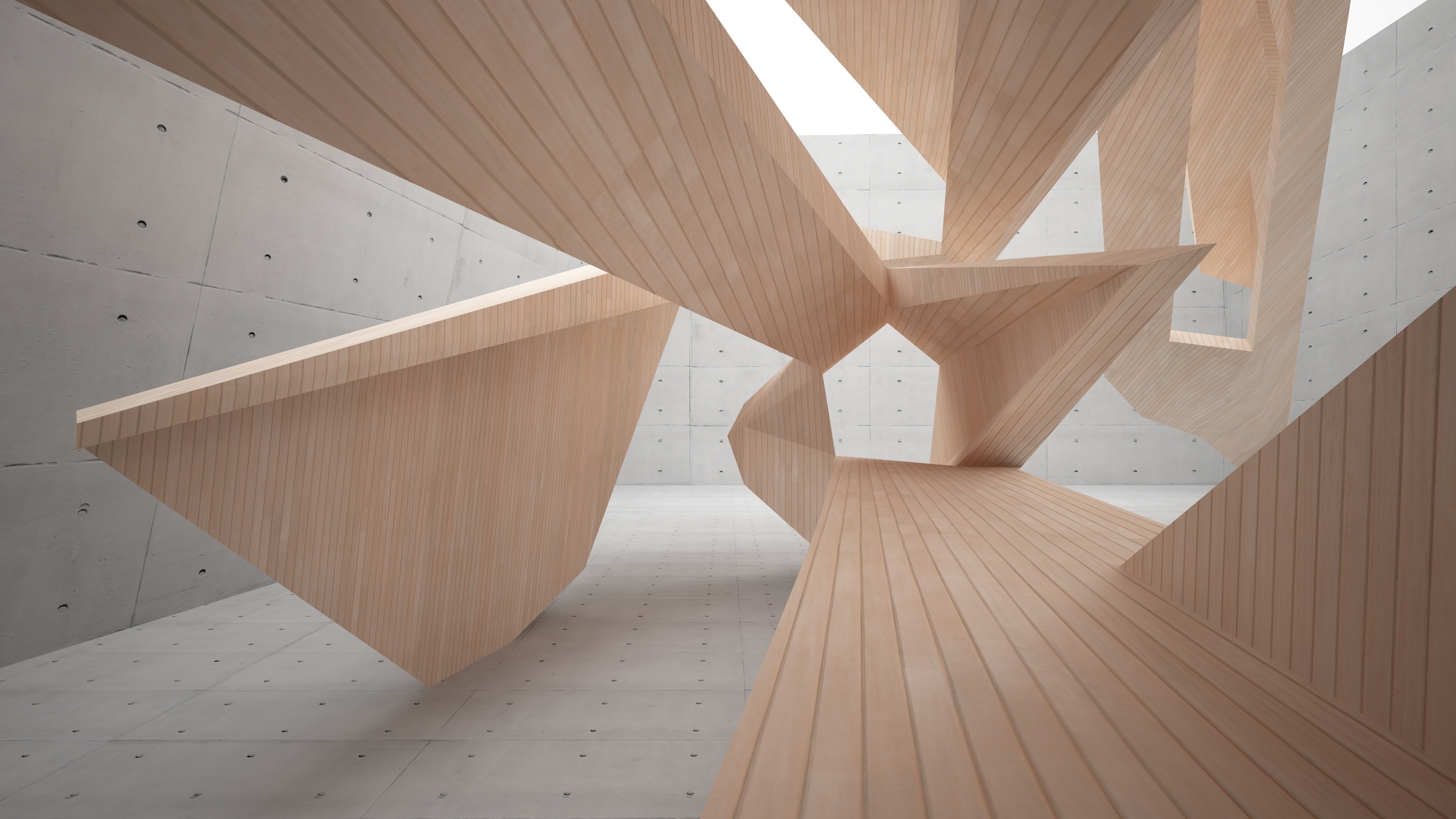 

Фотообои 3D 'Бетон и дерево' (4524) , Иней