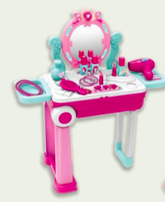

Детский туалетный столик в чемодане 008-923A А-toys