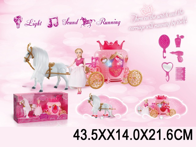 

Детский игровой набор Карета с принцессой A-toys 2208B