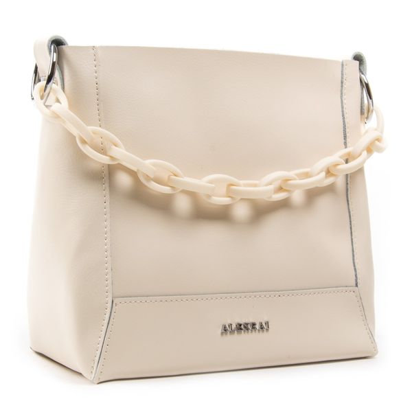 

Женская кожаная сумка ALEX RAI 03-02 1897 beige