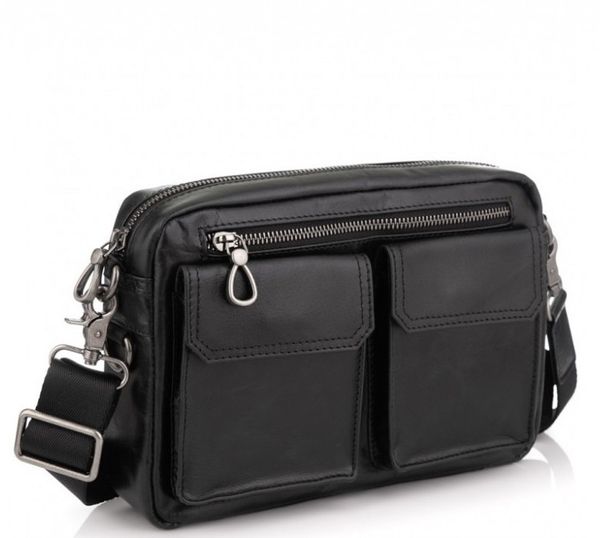 

Кожаная мужская сумка через плечо Tiding Bag 720A