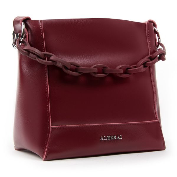 

Женская кожаная сумка ALEX RAI 03-02 1897 l-red