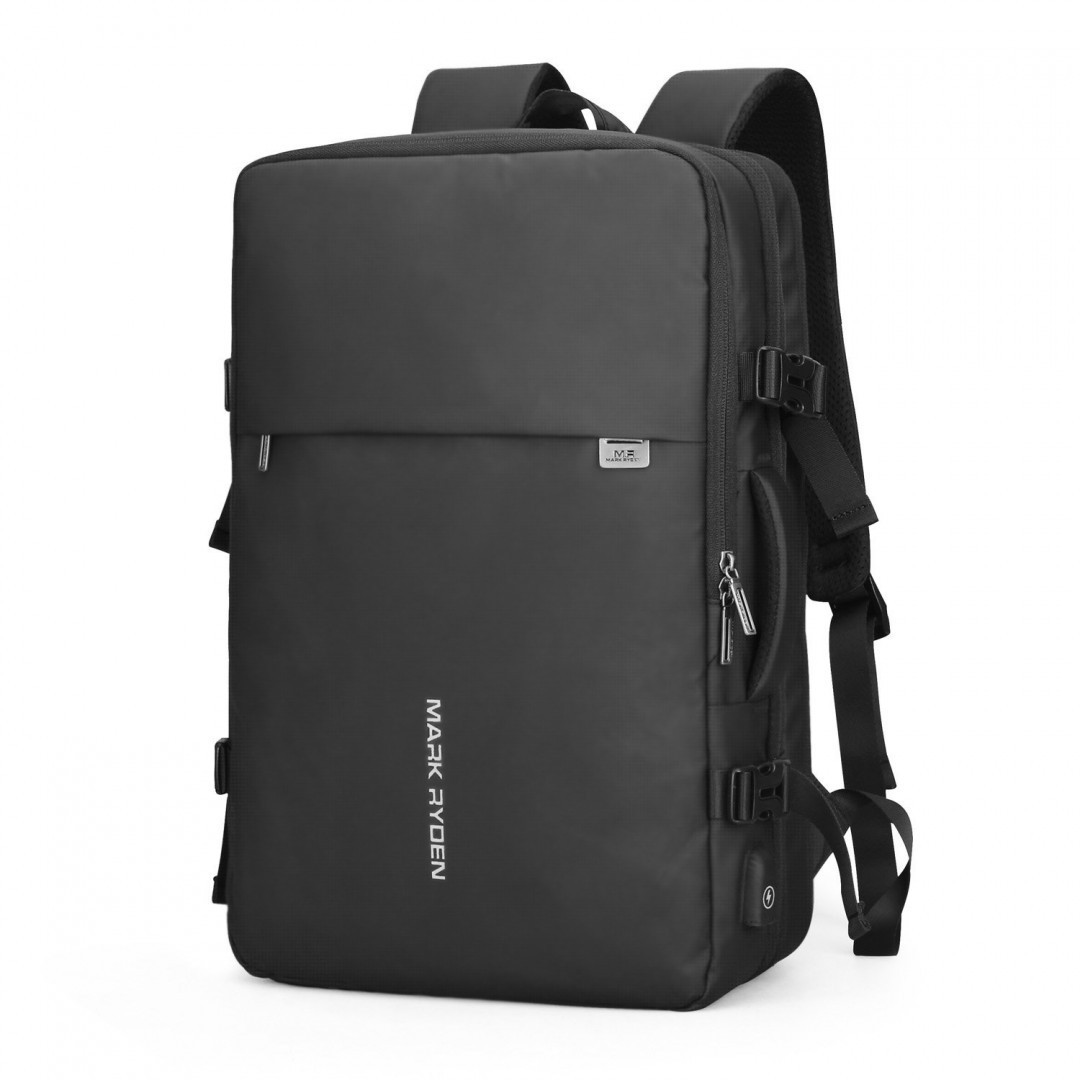 

Рюкзак городской Mark Ryden King MR8057 X BK для ноутбука 15,6" с USB с изменяемым объемом от 19 до 28 л. Черный