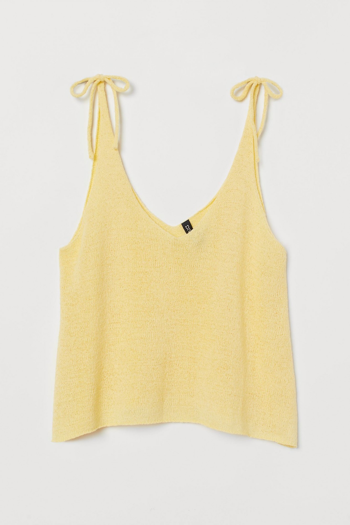 

Топ вязаный H&M S желтый 8393061sm
