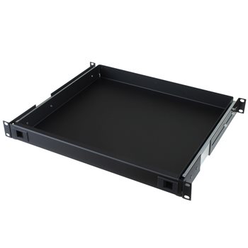 

Шухляда 1 Unit 19" выдвижная с двумя защелками Penn Elcom R1291k/2L чёрная 1,2 мм сталь