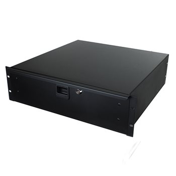 

Шухляда 3 Unit 19" выдвижная с защелкой и замком под ключ Penn Elcom R1293k/18 глубина 455мм