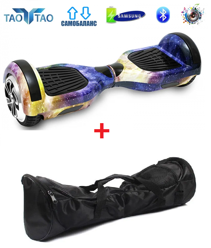 

Гироборд TaoTao Smart Balance Wheel 6.5" (галактика) + Сумка в подарок 2021 гироскутер (GRS- 11341)