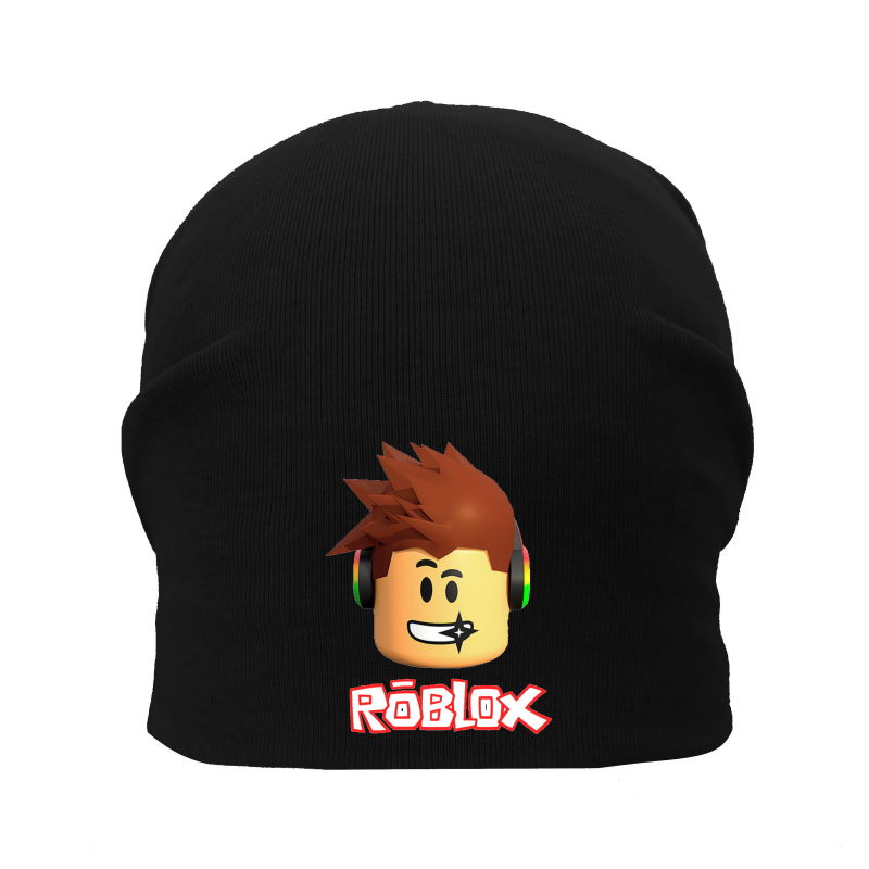 

Шапка детская Роблокс черная (Roblox -002) 54-56 см