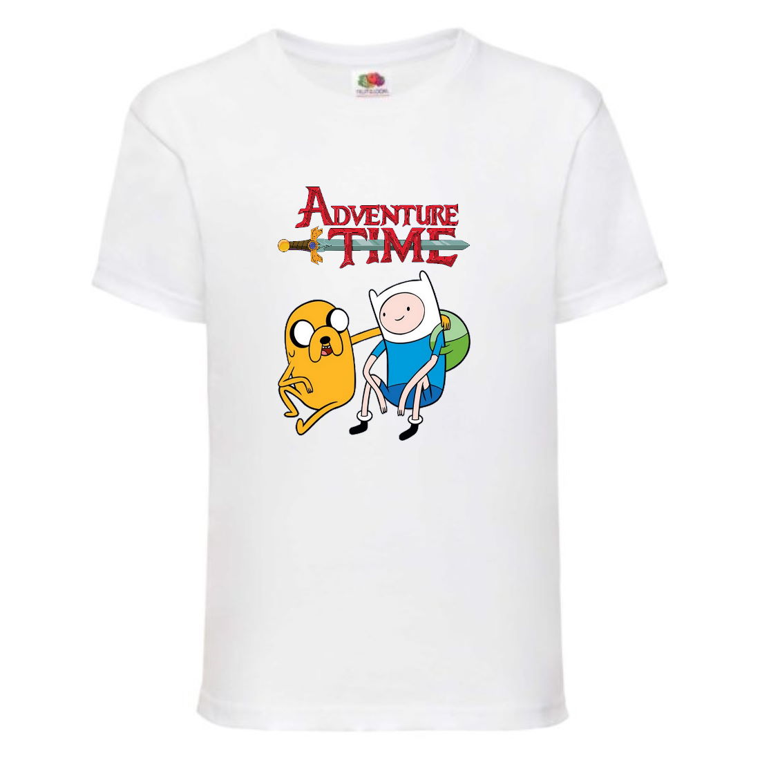 

Футболка детская Время Приключений 0018 (Adventure Time) белая (ADT wh 0018) 128 см