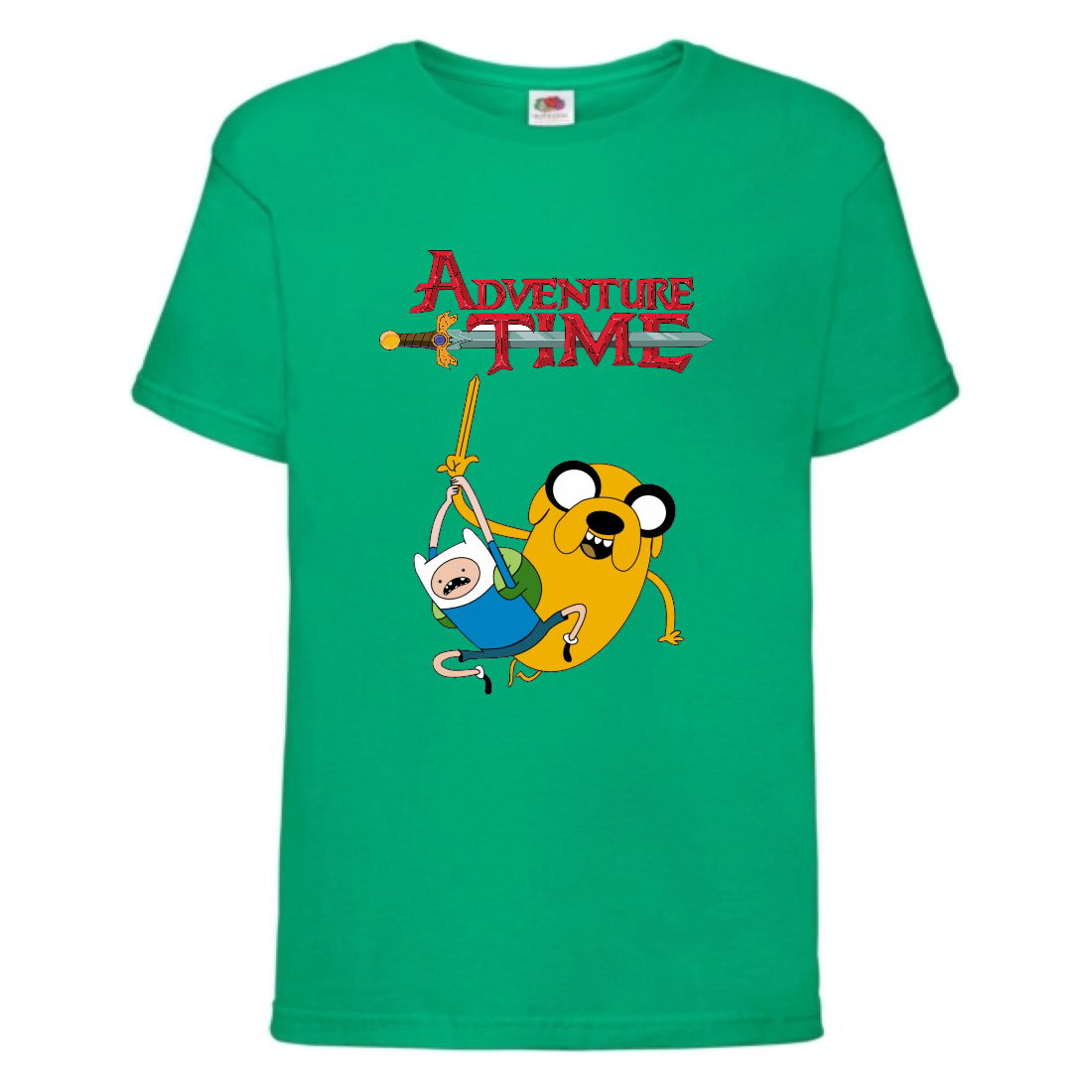 

Футболка детская Время Приключений 0012 (Adventure Time) зеленая (ADT grn 0012) 128 см