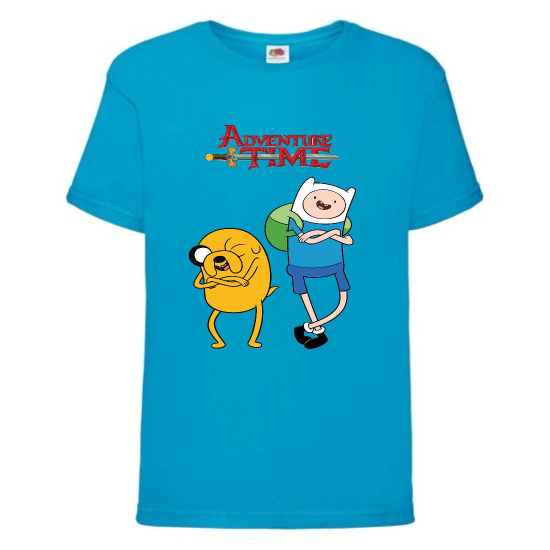

Футболка детская Время Приключений 0013 (Adventure Time) синяя (ADT blu 0013) 152 см