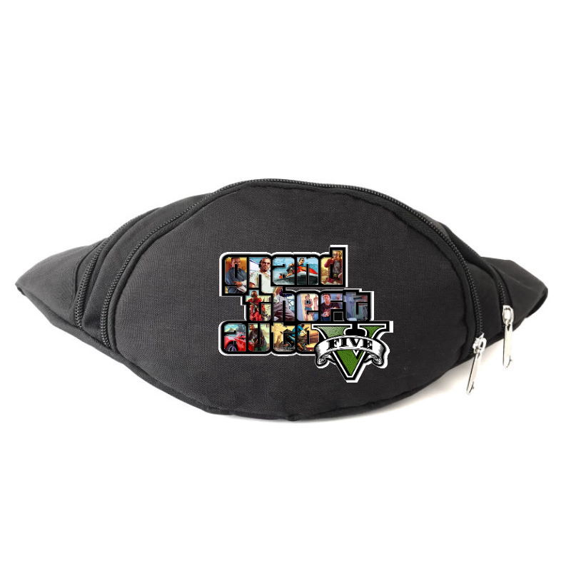 

Сумка Бананка GTA на пояс Cappuccino (gta 001-black) черный