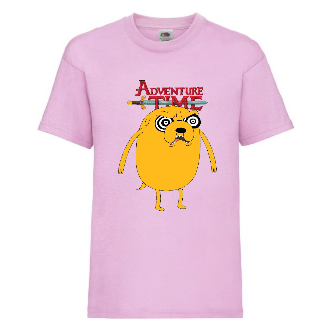 

Футболка детская Время Приключений 003 (Adventure Time) светлорозовая (ADT lpn 003) 116 см
