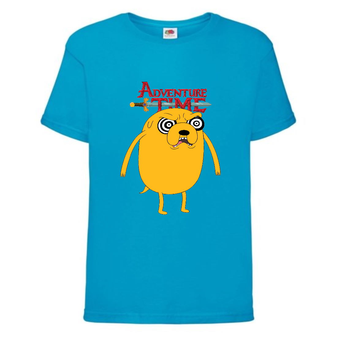 

Футболка детская Время Приключений 003 (Adventure Time) синяя (ADT blu 003) 152 см