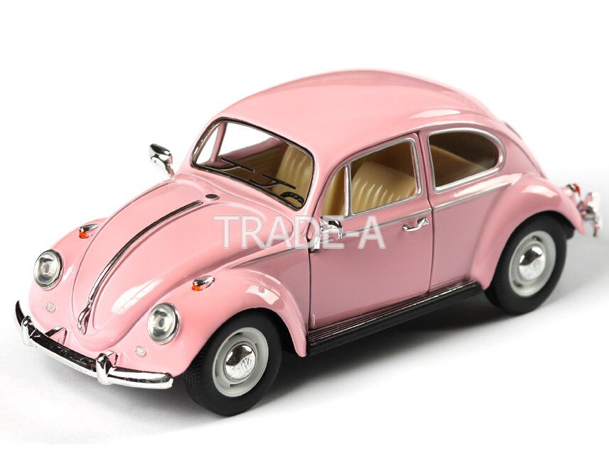 

Машинка Kinsmart KT7002W Volkswagen Classical Beetle 1967 1:24 розовый