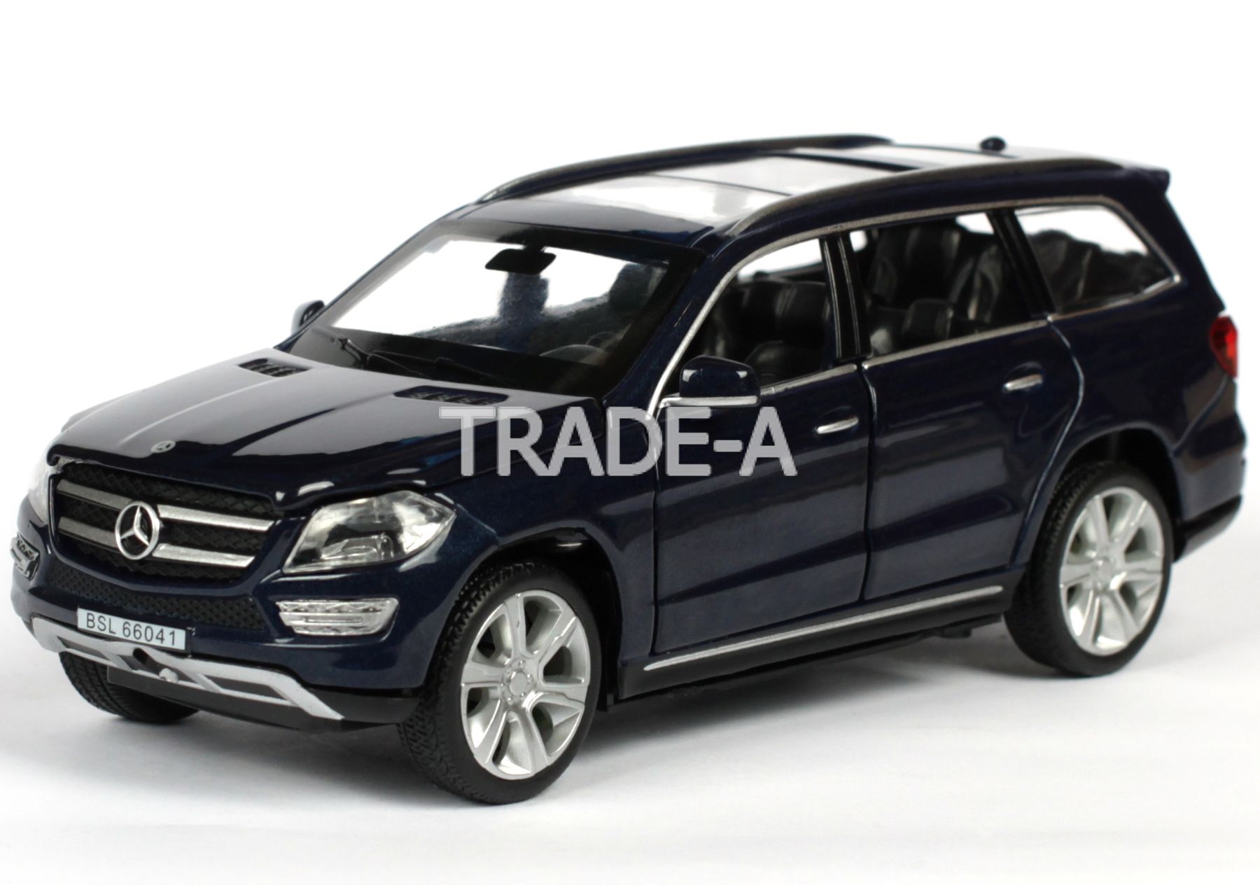 

Машинка Автопром 6601 Mercedes Benz GL500 (X166) 1:32 синий