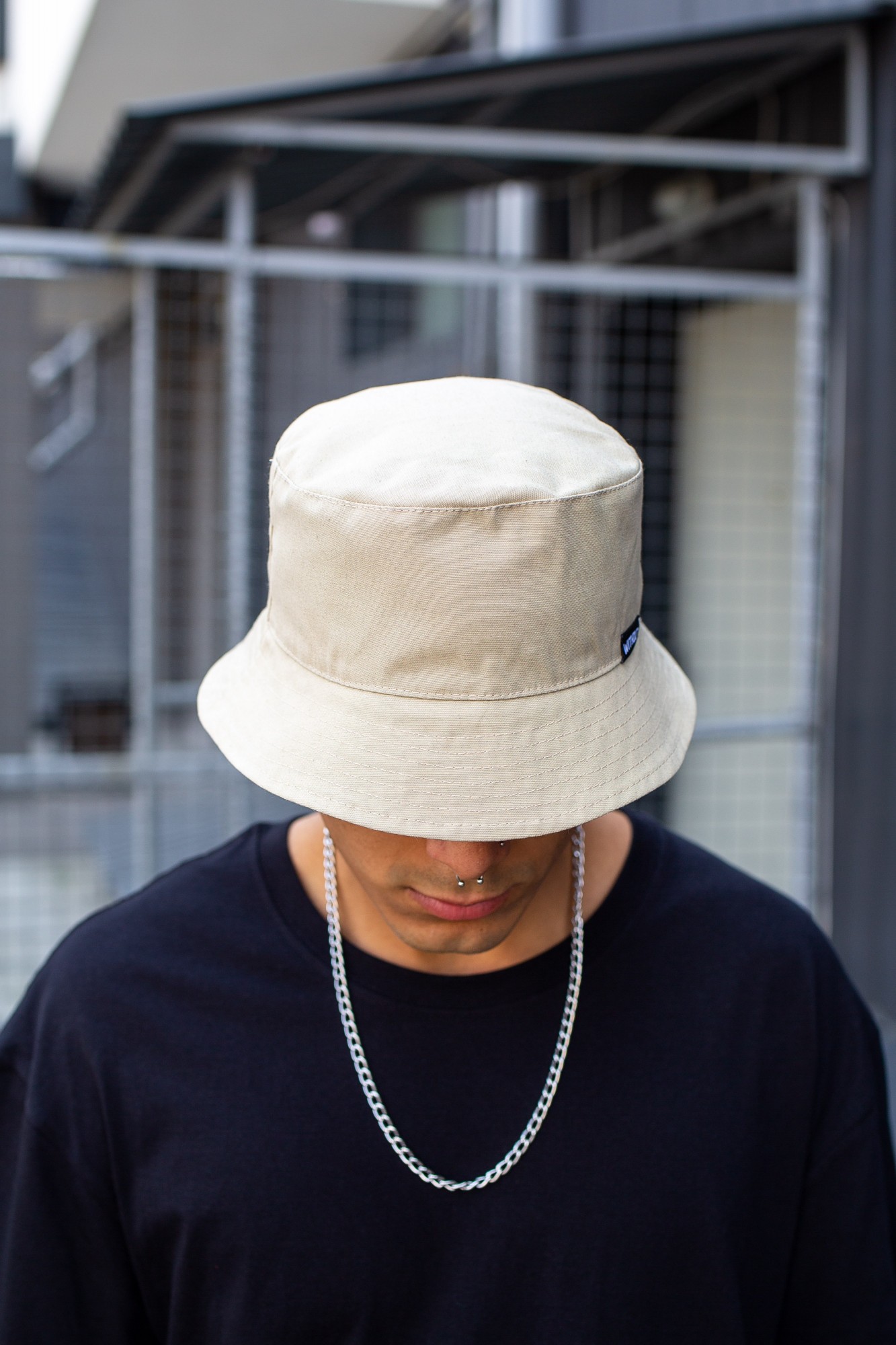 

Панамка Without Logo M Beige