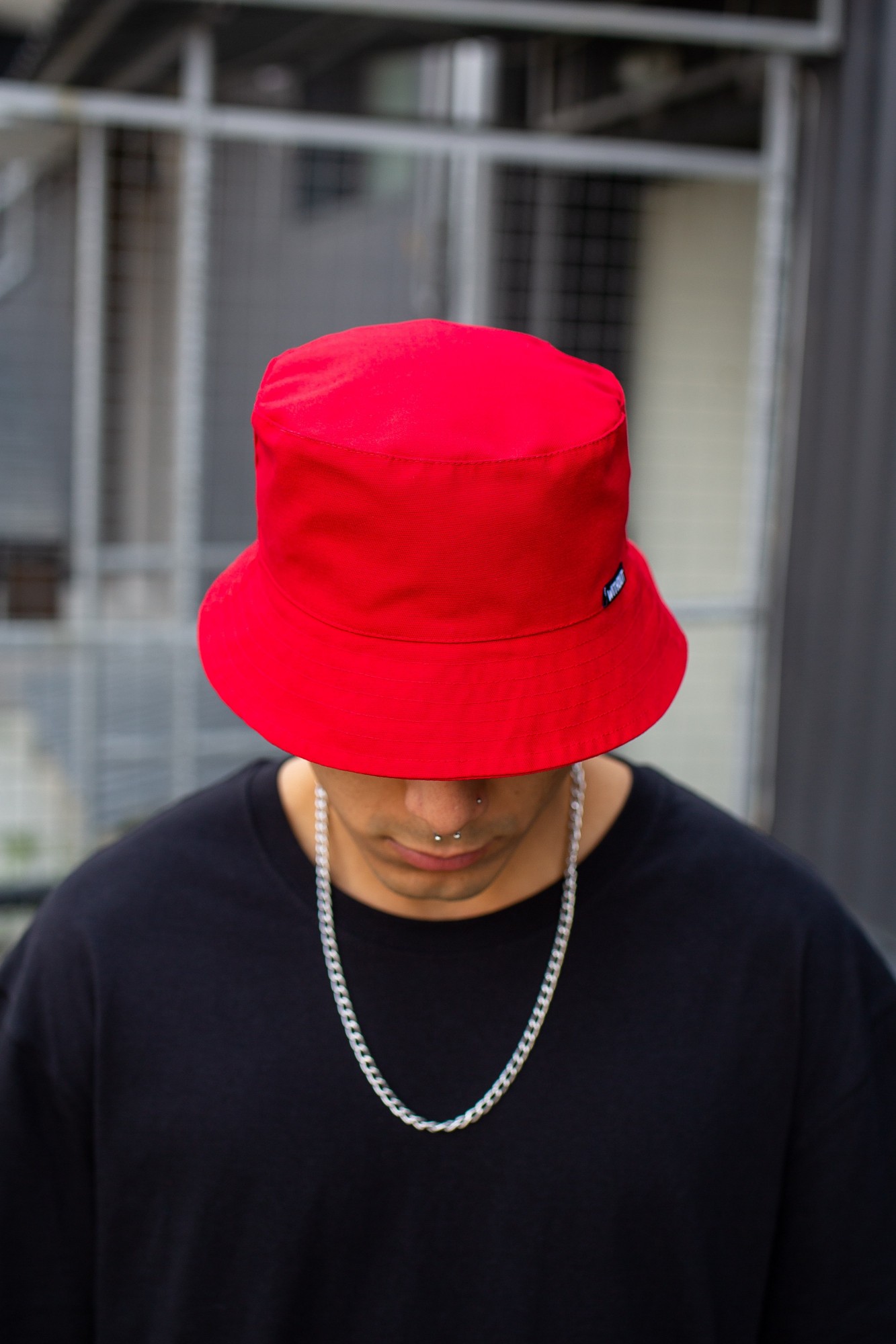 

Панамка Without Logo L Red