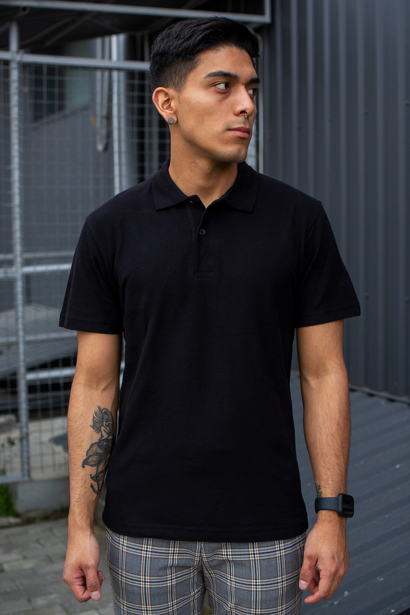 

Футболка Поло Basic S Black