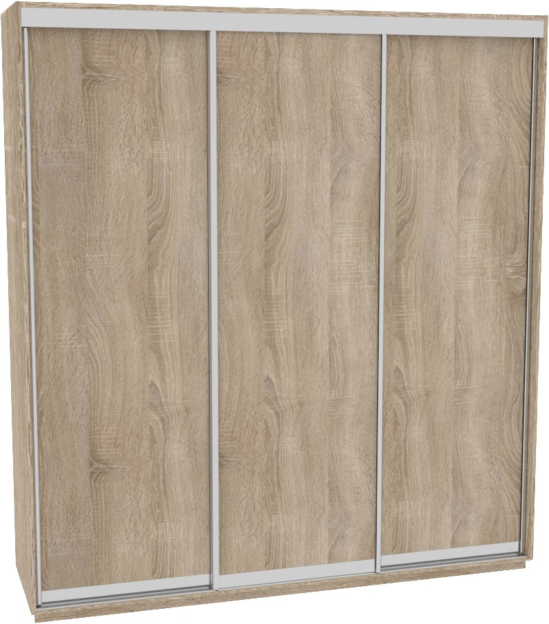 

Шкаф-купе ДОМ В226 Дуб сонома ДСП 220x60x220