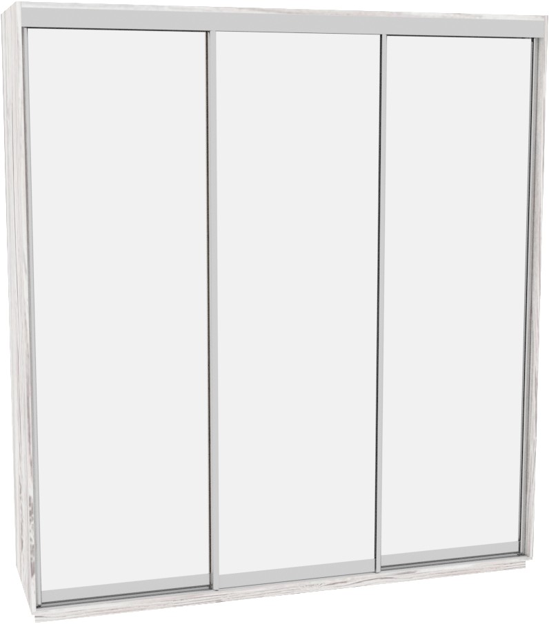 

Шкаф-купе ДОМ В206 Аляска Зеркало 200x60x220
