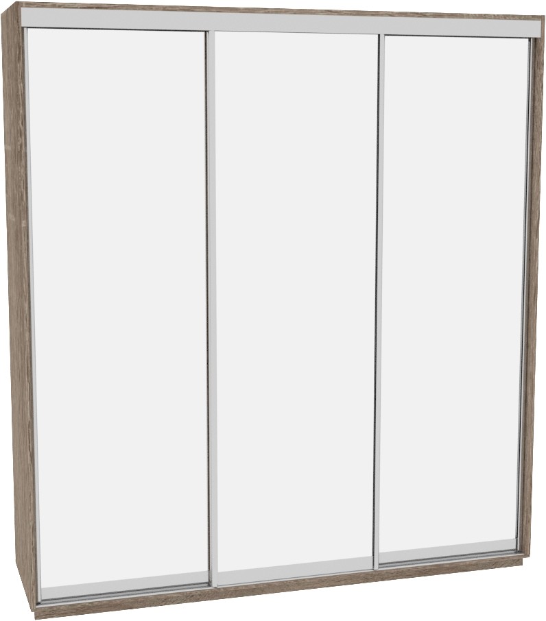 

Шкаф-купе ДОМ В206 Дуб сонома трюфель Зеркало 200x60x220