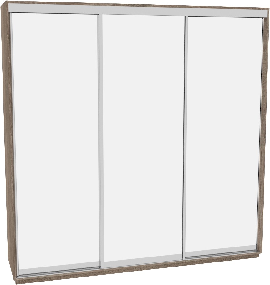 

Шкаф-купе ДОМ В246 Дуб сонома трюфель Зеркало 240x60x220