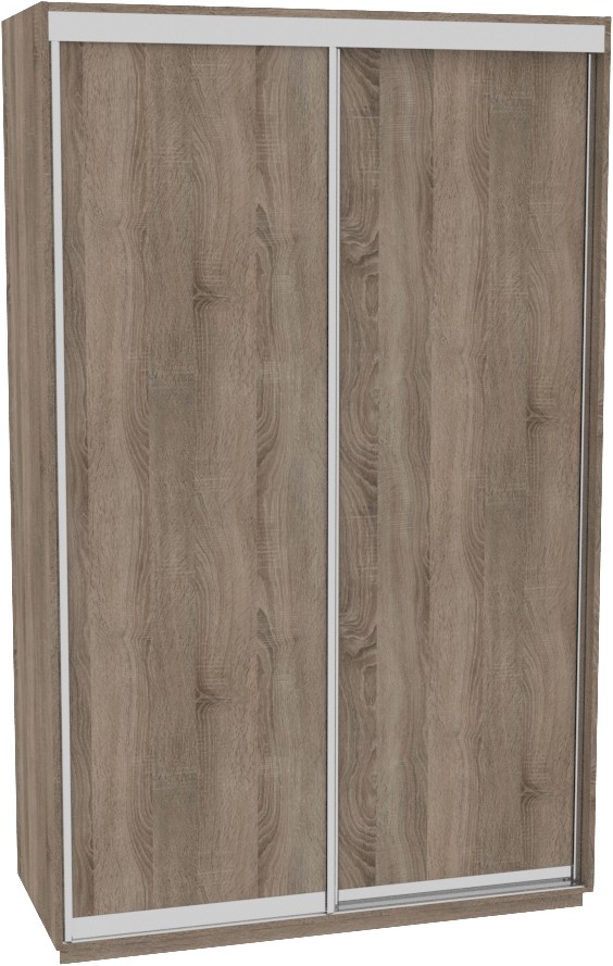 

Шкаф-купе ДОМ В156 Дуб сонома трюфель ДСП 150x60x220