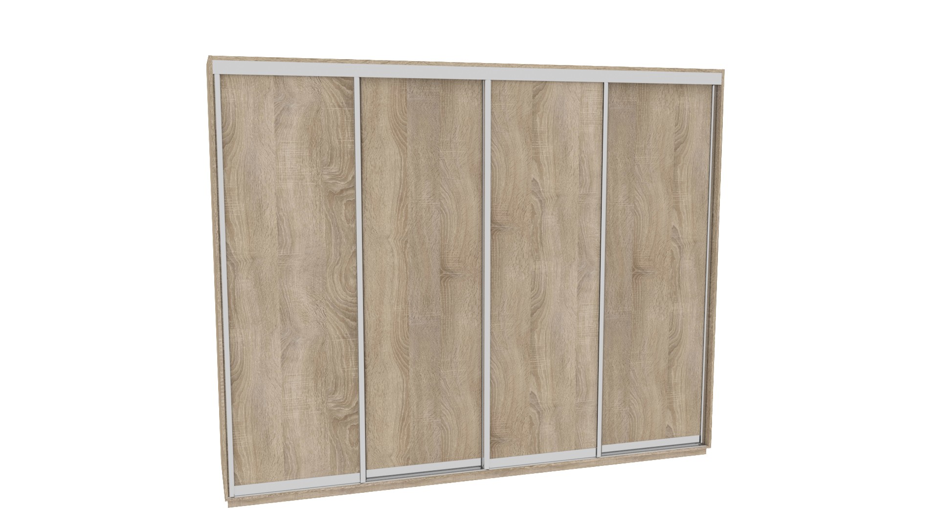 

Шкаф-купе ДОМ ВН356 Дуб сонома ДСП 350x60x220